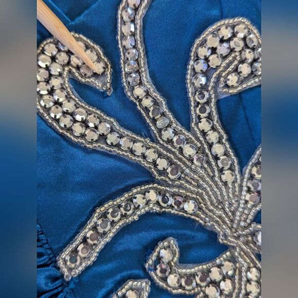 VTG Frederick's of Hollywood Jeweled Dress 4 Fairy Elvira Hancock Coquette Girl - Picture 12 of 14